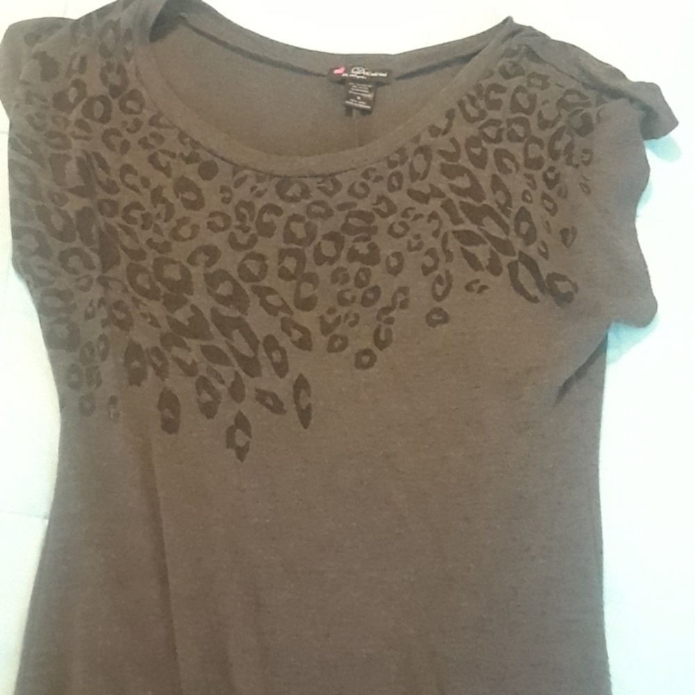 💕print dress size M